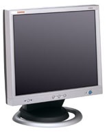 Solgt!Compaq 18toms flatskjerm til PC - 1 / 2