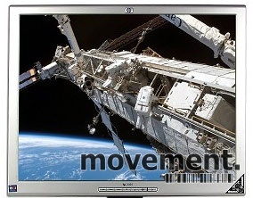 Solgt!HP 2035 LCD flatskjerm til PC med