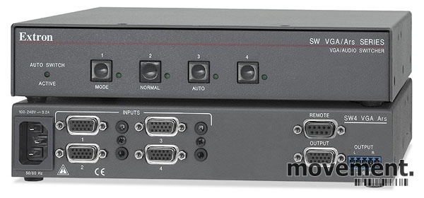 Solgt!Extron audio/videoswitch SW4 VGA - 1 / 2
