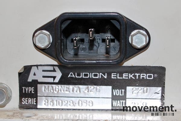 Solgt!Audion Elektro Magneta 420 manuell - 5 / 5
