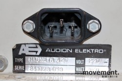 Audion Elektro Magneta 420 manuell posesveiser / pakkemaskin, pent brukt
