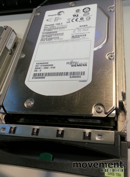 Solgt!Server-harddisk: 300GB 15K 3,5toms - 2 / 2