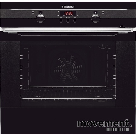 Solgt!Electrolux Innbyggingsovn i sort,