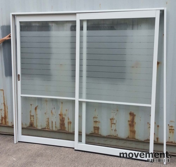 Solgt!Modulvegger for kontor i glass, - 4 / 4