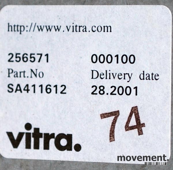 Solgt!Vitra Ypsilon kontorstol med høy - 5 / 6