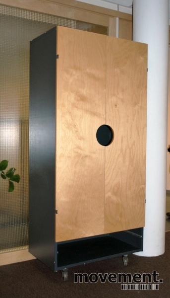 Solgt!IKEA PS skap med dører bjerk / - 1 / 3