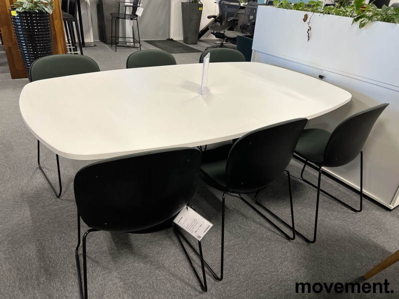 Solgt!Moderne møtebord i hvitt fra - 2 / 6