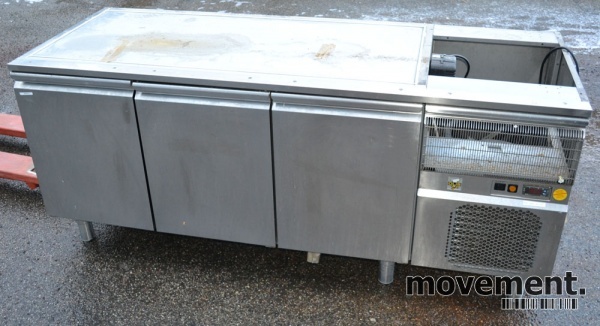Solgt!Frysebenk i rustfritt stål fra - 1 / 4