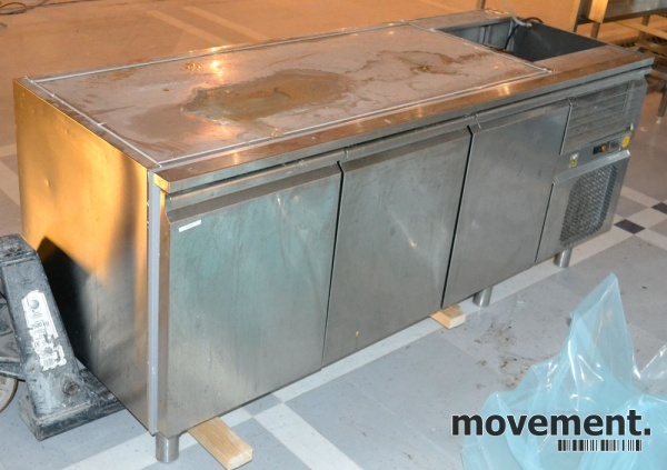 Solgt!Frysebenk i rustfritt stål fra - 2 / 4