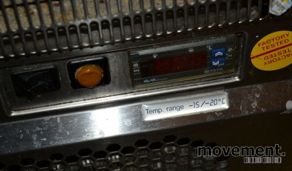 Solgt!Frysebenk i rustfritt stål fra - 3 / 4