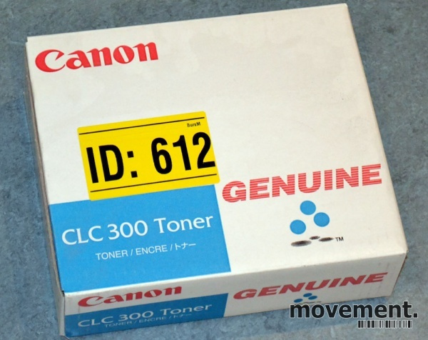 Solgt!Canon CLC300 toner Cyan/Blå