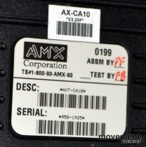 AMX kontrollerkonsoll for AV/Multimedia, AX-CA10, pent brukt