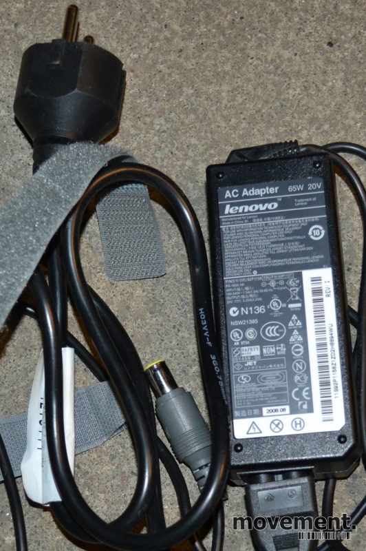 Solgt!Lader til Lenovo bærbar PC, - 1 / 3