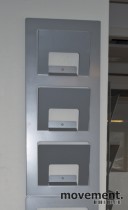 IKEA Spontan avisholder / brosjyreholder / magasinholder i grått, pent brukt