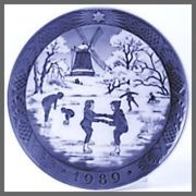 Solgt!Royal Copenhagen juleplatter - 10 / 13