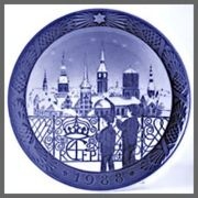 Solgt!Royal Copenhagen juleplatter - 9 / 13
