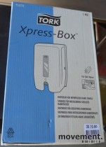 Tork Xpress veggholder for Z-servietter for toalett etc, 5stk samlet, NYE I ESKE