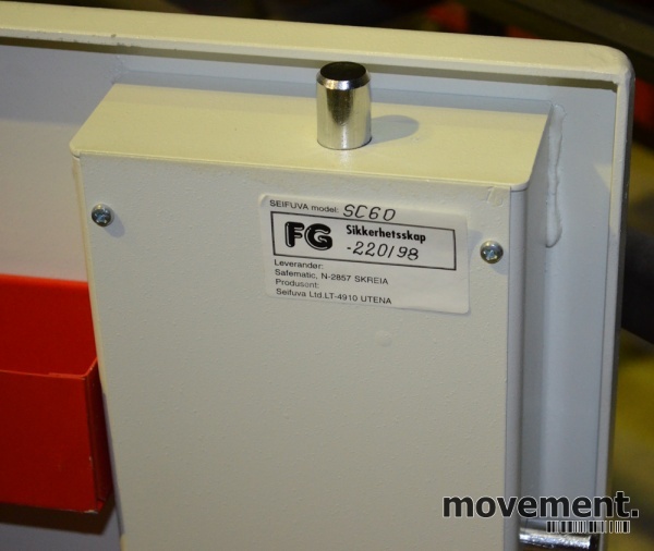 Solgt!Seifuva FG-godkjent safe / - 3 / 4