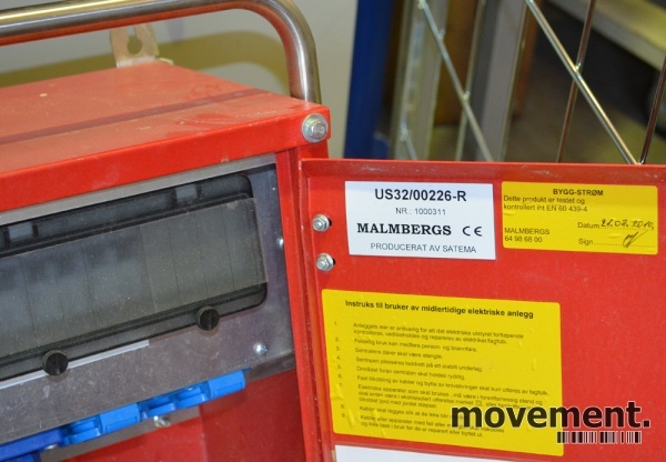Solgt!Underfordeling / Byggestrømskap for - 4 / 4