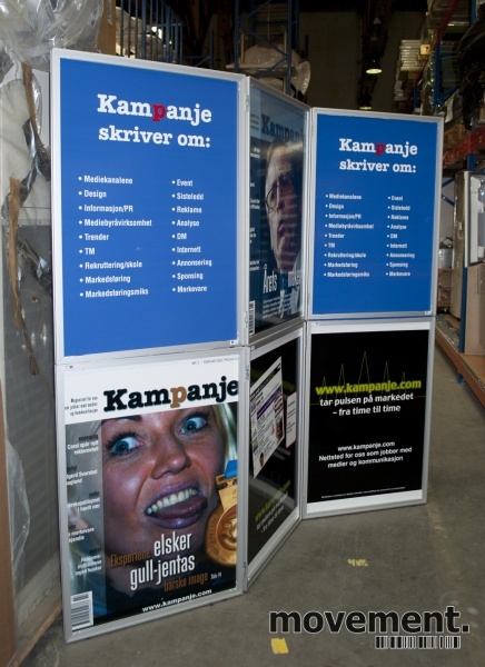 Solgt!Messevegg / expo wall / - 1 / 4