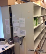 Nyere rullearkiv fra Compactus, 300cm bredde x 423,5cm dybde, pent brukt