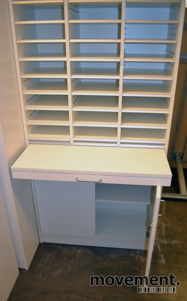 Solgt!Posthylle i hvitt fra Prima Office, - 2 / 2