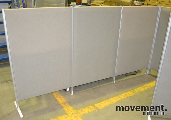 Solgt!Skillevegg for kontor, 130cm høyde, - 1 / 3