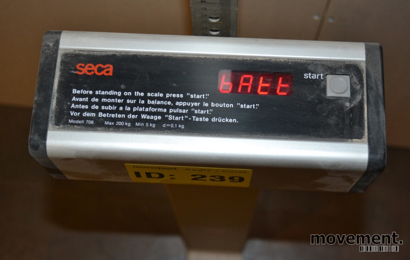 Solgt!Helsestasjonsvekt / badevekt med - 2 / 3