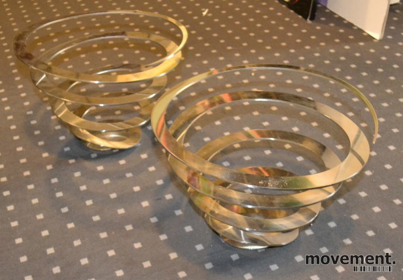 Solgt!Excel Spiral fruit bowl stainless - 3 / 4
