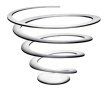 Solgt!Excel Spiral fruit bowl stainless - 1 / 4