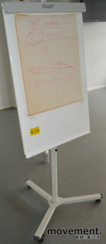 Solgt!Flipoverstativ fra Corporate - 1 / 3