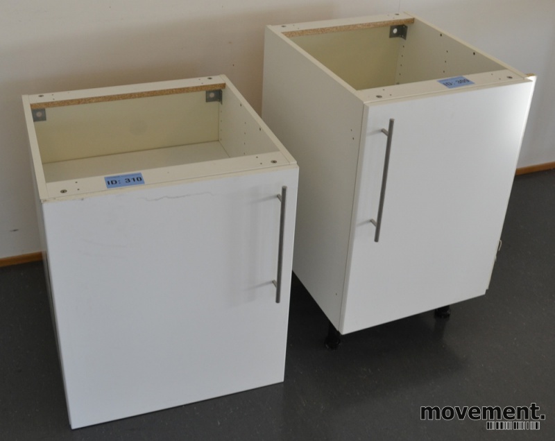 Solgt!Ikea Faktum benkeskap med hvit, - 1 / 6