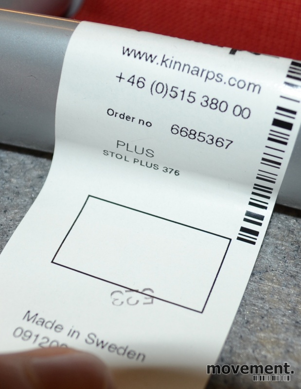Solgt!Kinnarps Plus 376 konferansestol i - 7 / 7