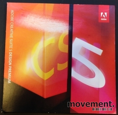 Solgt!Adobe CS5 Design Premium Upgrade - 1 / 3