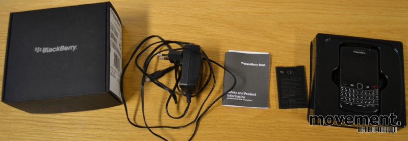 Solgt!Mobiltelefon: BlackBerry Bold 9780 - 3 / 4