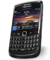 Mobiltelefon: BlackBerry Bold 9780 i sort farge, brukt