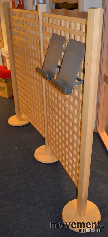Solgt!Skillevegg i tre, 153cm høyde, - 4 / 4