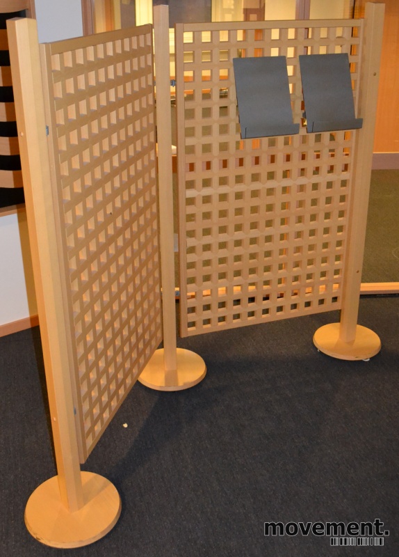 Solgt!Skillevegg i tre, 153cm høyde, - 1 / 4