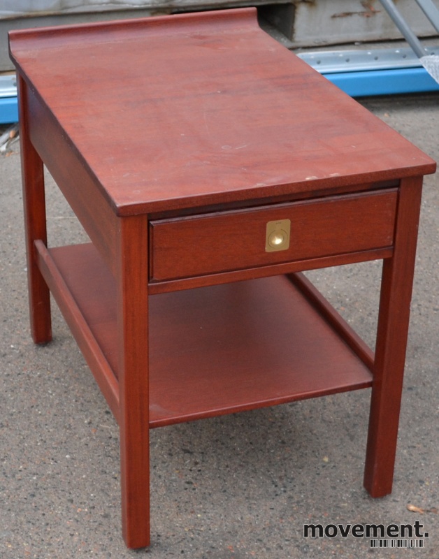 Solgt!Lite bord med skuff i kirsebær, 40B - 1 / 2