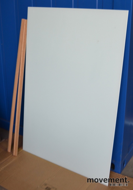 Solgt!Whiteboard i grønnfrostet glass, - 1 / 2