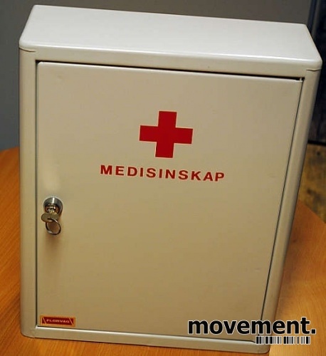 Solgt!Førstehjelpsskap / Medisinskap,
