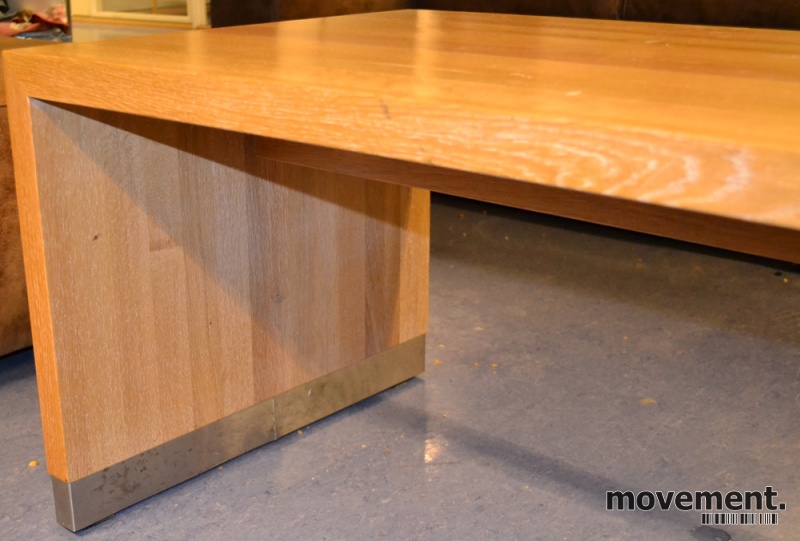 Solgt!Loungebord i heltre eik, 120x60, - 3 / 4