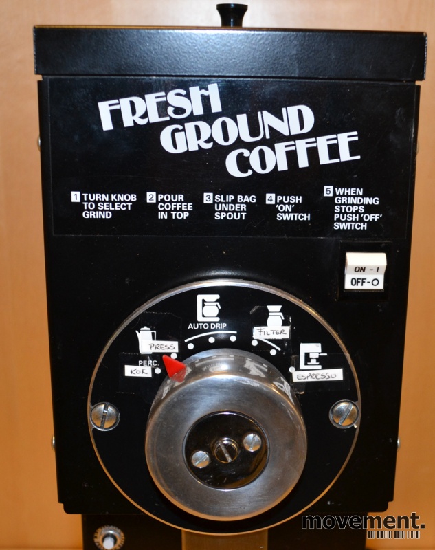 Solgt!Posekvern / butikkvern for kaffe, - 2 / 5
