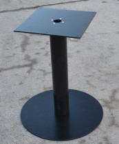Understell til møtebord i sortlakkert metall, solid og tung søylefot, NY/UBRUKT
