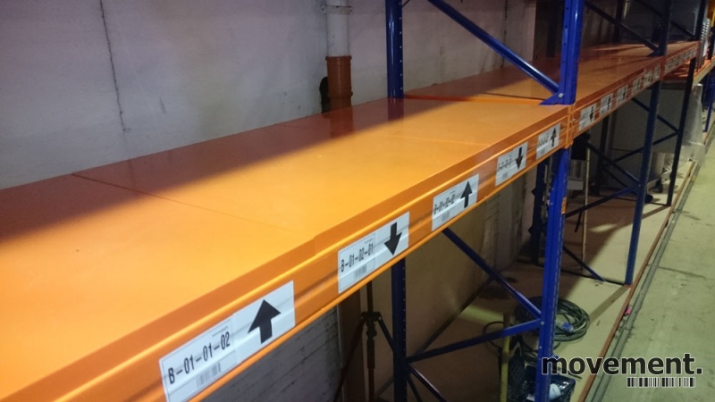 Solgt!Fast plate i orange stål til - 2 / 9