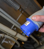 Oppvaskmaskin for storkjøkken fra Meiko, mod DV80T Hettevasker for 230Volt 3fas, pent brukt