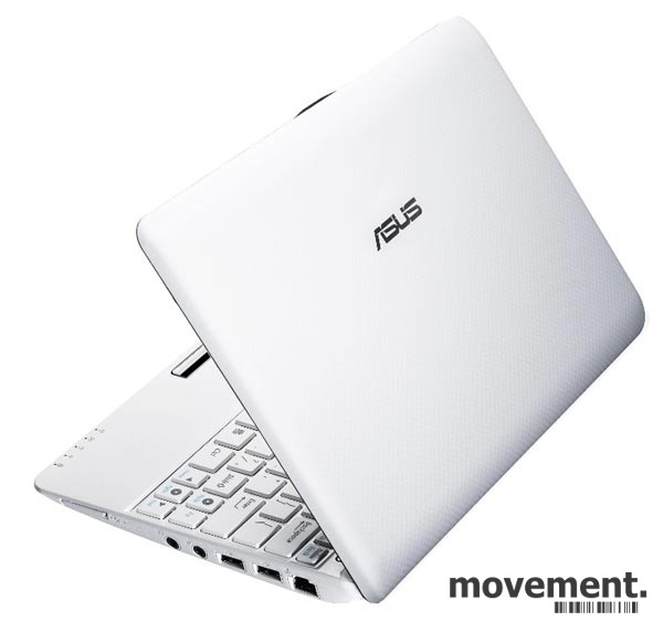 Solgt!Asus EEE hvit liten bærbar PC, Atom