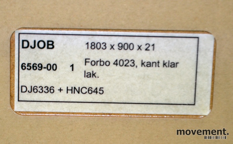 Solgt!Montana DJOB 180x90cm rektangulær - 4 / 4