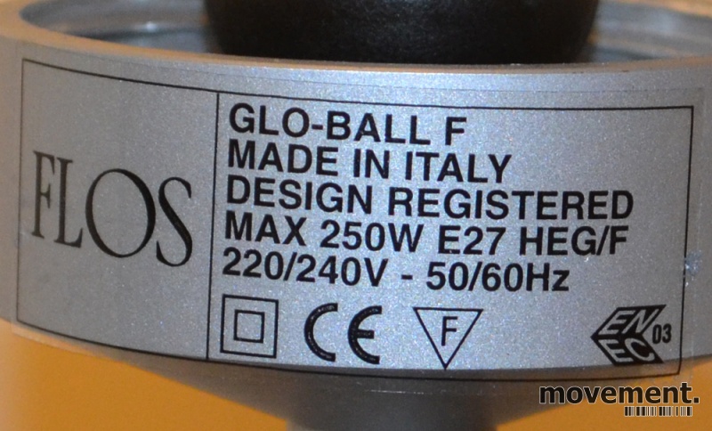 Solgt!Stålampe: FLOS Glo-Ball F3, by - 4 / 4