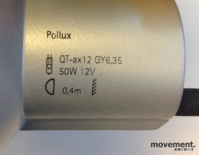 Solgt!Skinnespot fra Erco, modell Pollux, - 3 / 5